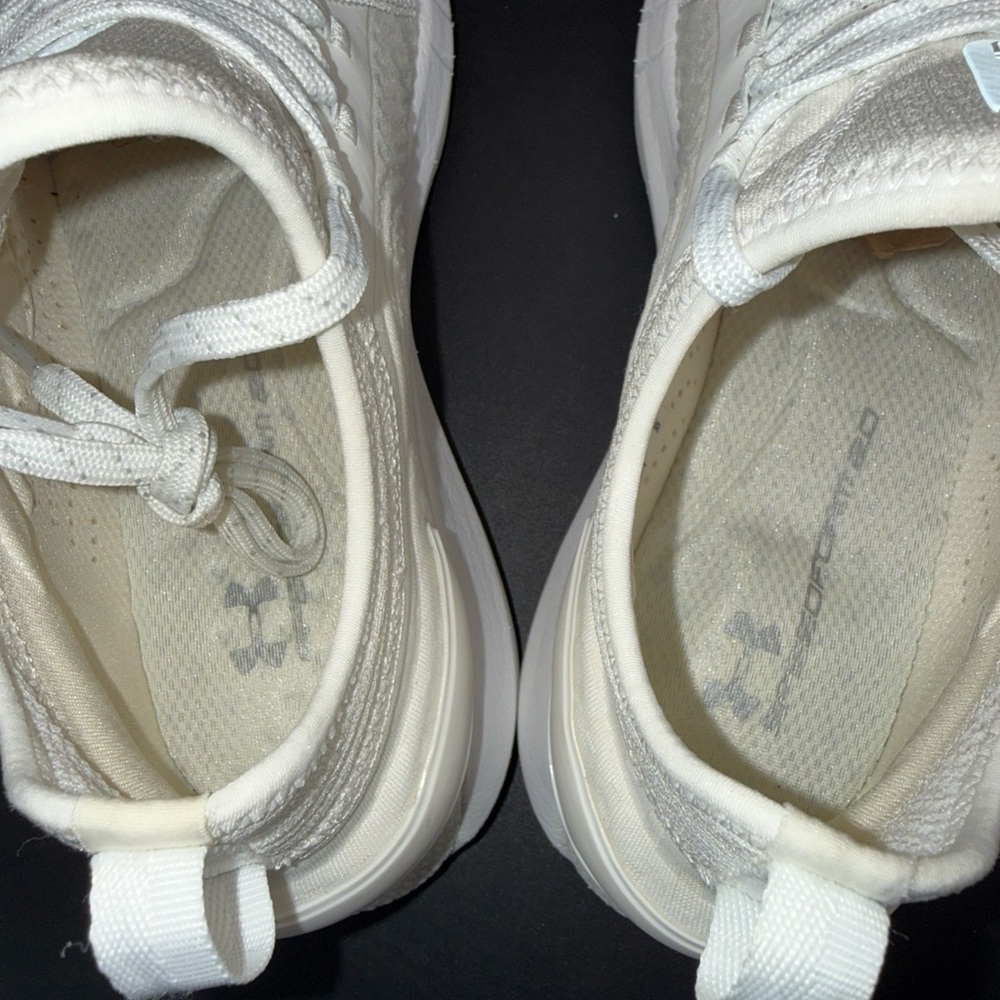 Size 7.5 - Under Armour HOVR Phantom SE White Wmns, 3021587-102, Clean, No Box - Picture 4 of 10